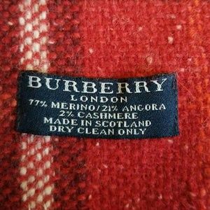 Vintage Burberry Scarf